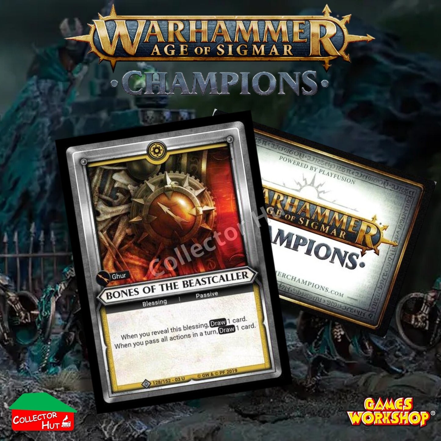 Warhammer Age of Sigmar: Champions Wave 3 SAVAGERY Trading Cards CHOOSE SINGLES