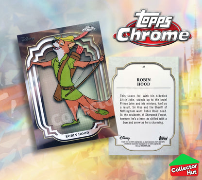 Disney Topps Chrome 2024 Base Cards 1-200 Pick Singles to Complete Your Set