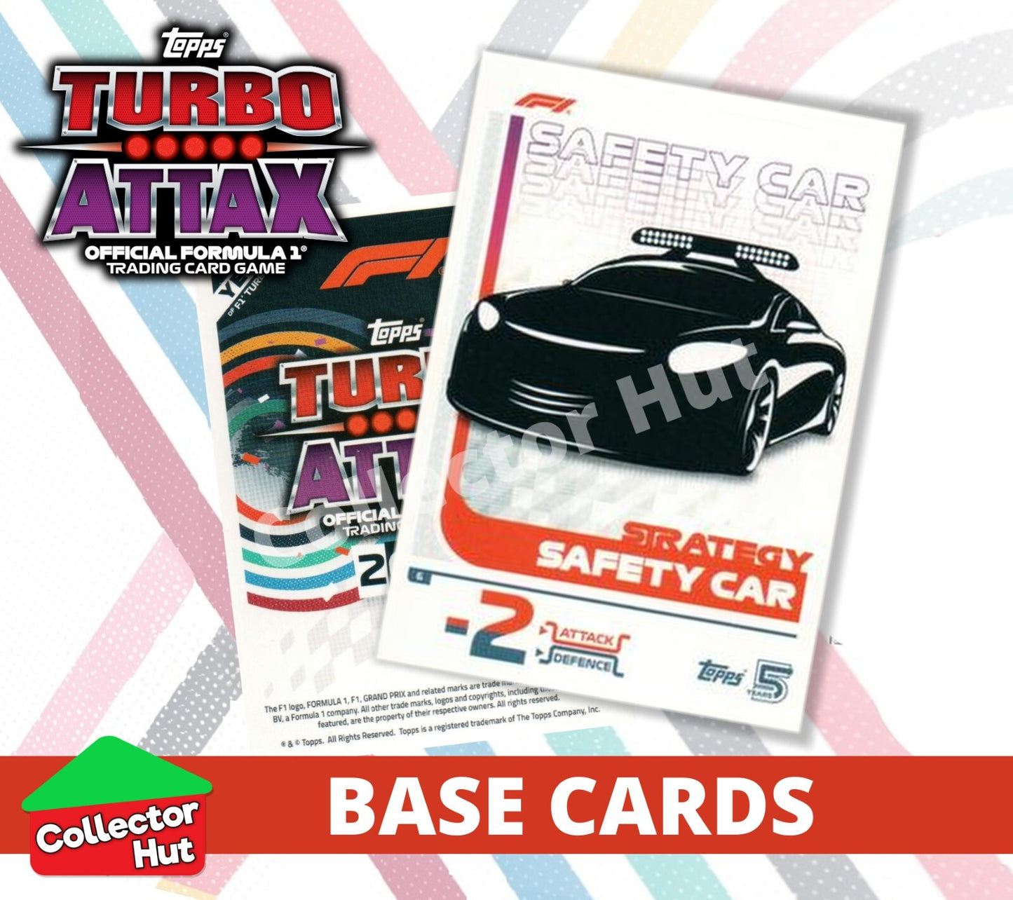 Topps Turbo Attax Formula 1 F1 2024 #1-166 Base Cards YOU CHOOSE