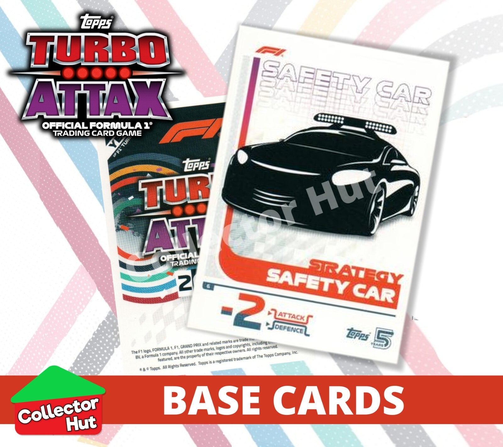 Topps Turbo Attax Formula 1 F1 2024 #1-166 Base Cards YOU CHOOSE