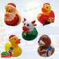 Novelty Rubber Ducks 5cm Assorted Christmas Characters Designs