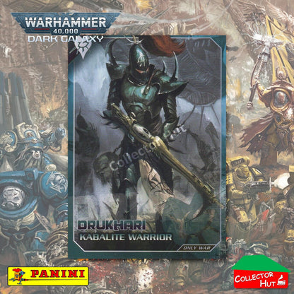 PANINI Warhammer 40,000 Dark Galaxy Only War Base Trading Cards #1-225