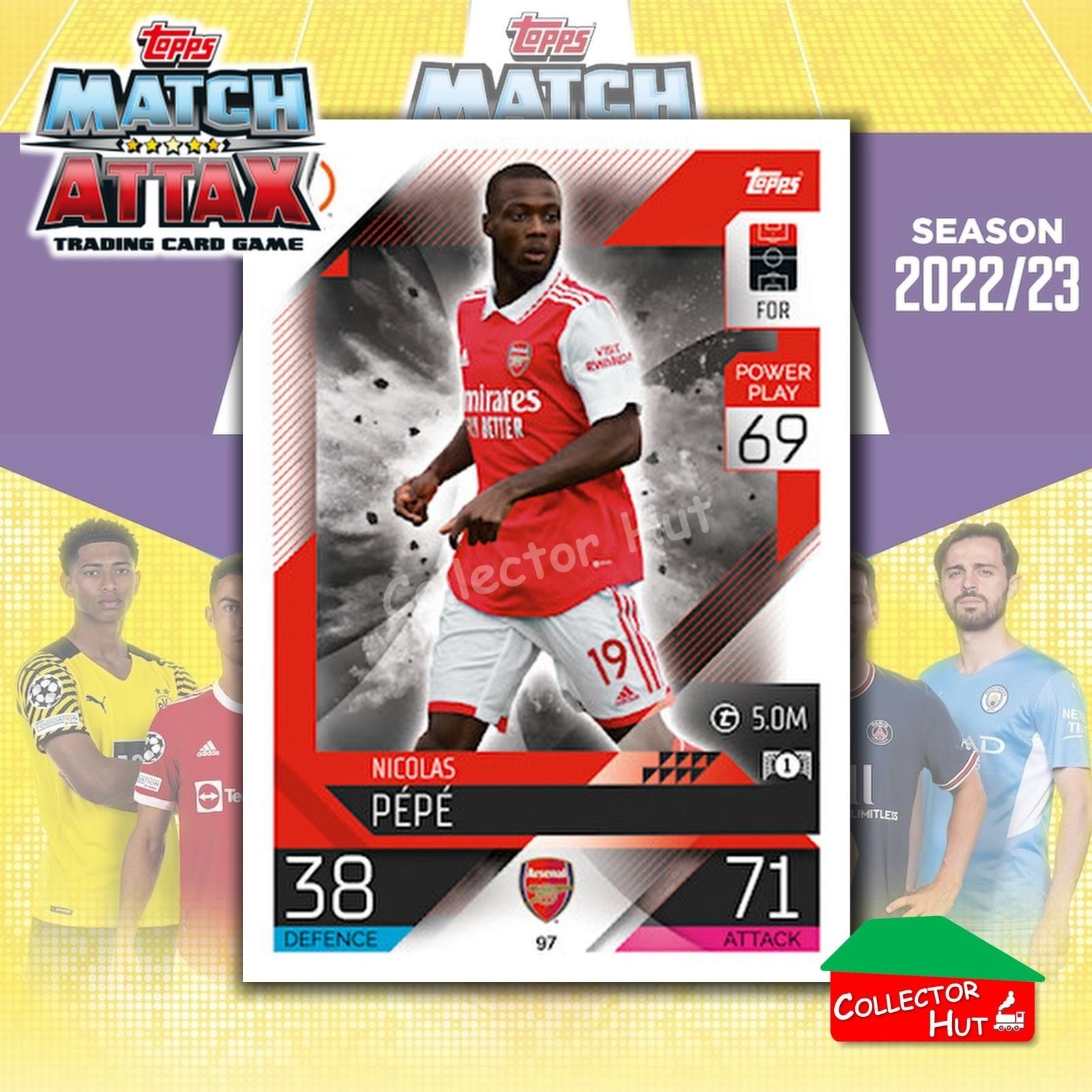 Topps Match Attax Europa Champions League 2022/23 TCG Trading Cards Base 1-189