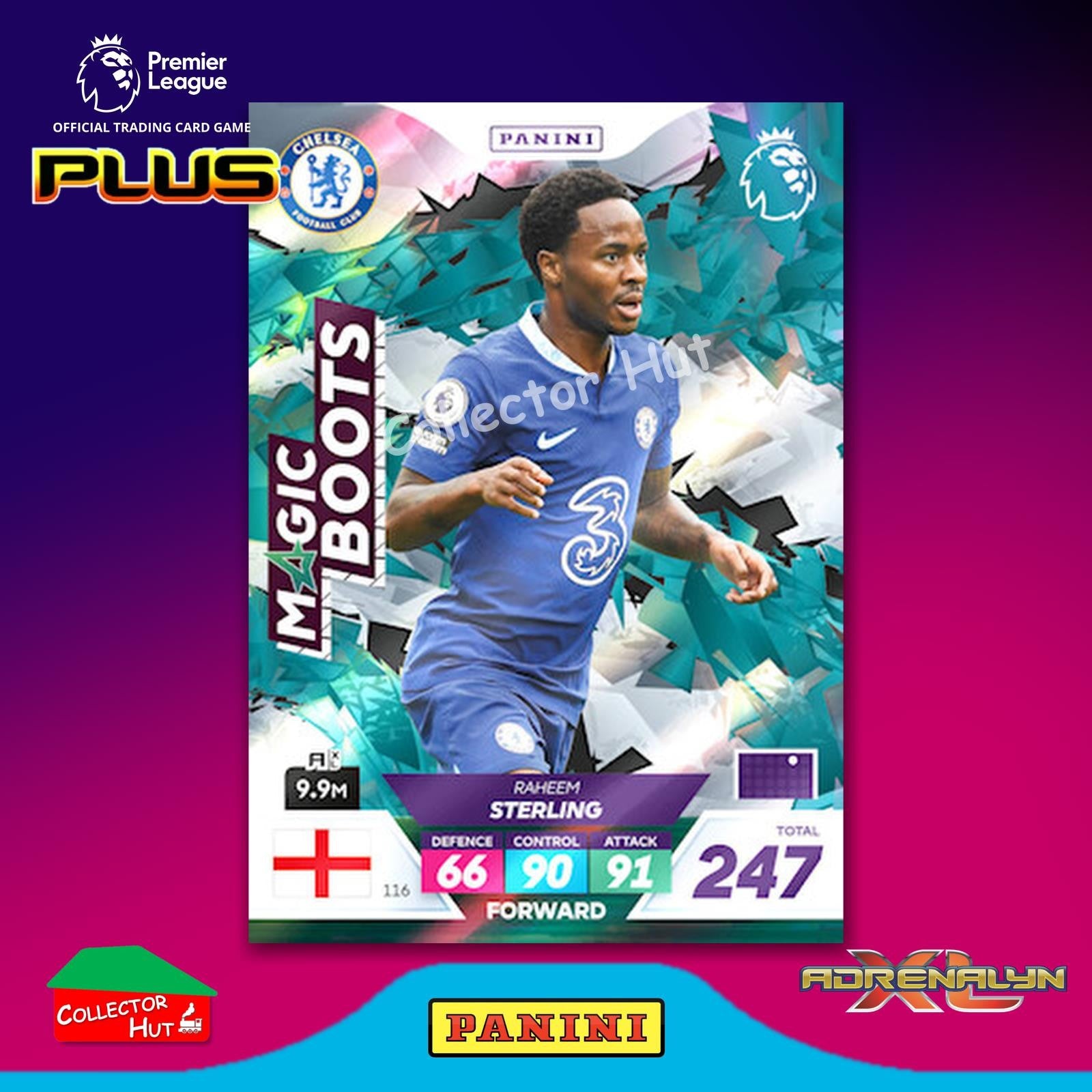 Panini Premier League Adrenalyn XL PLUS 2023 2022/23 Base Cards #10 - #189