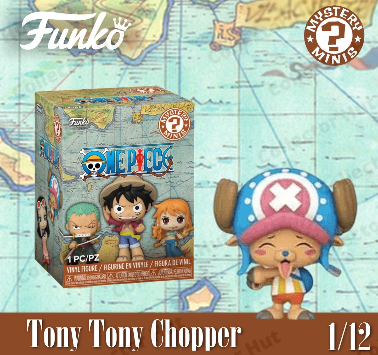 Funko Mystery Minis One Piece Mini Figurines WAVE 2 (You Choose)