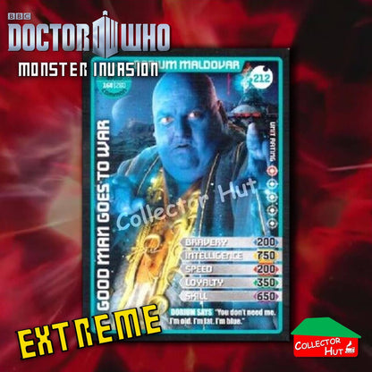 DOCTOR WHO Monster Invasion EXTREME Cards 166-344 New Fresh & Sleeved YOU CHOOSE