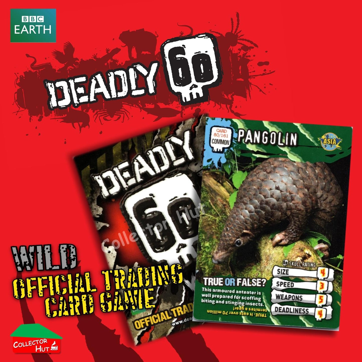 CBBC Deadly 60 WILD Trading Cards  Choose Your Cards