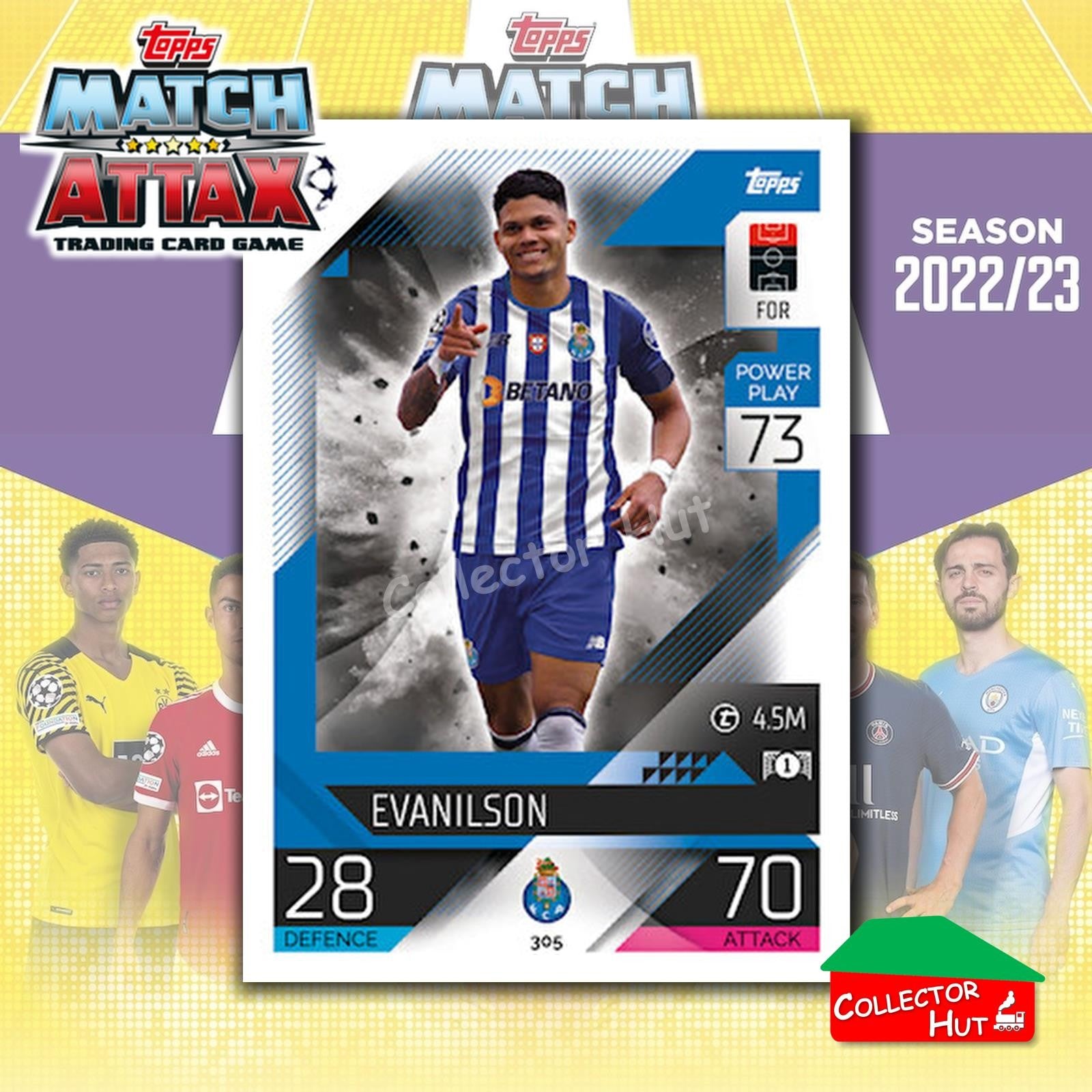 Topps Match Attax Europa Champions League 2022/23 TCG Trading Cards Base 190-387