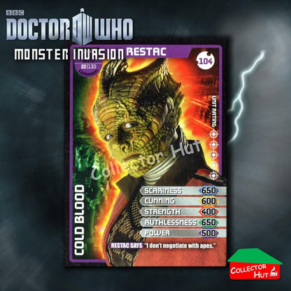 DOCTOR WHO Monster Invasion Trading Cards Base 1-165 New Fresh & Sleeved