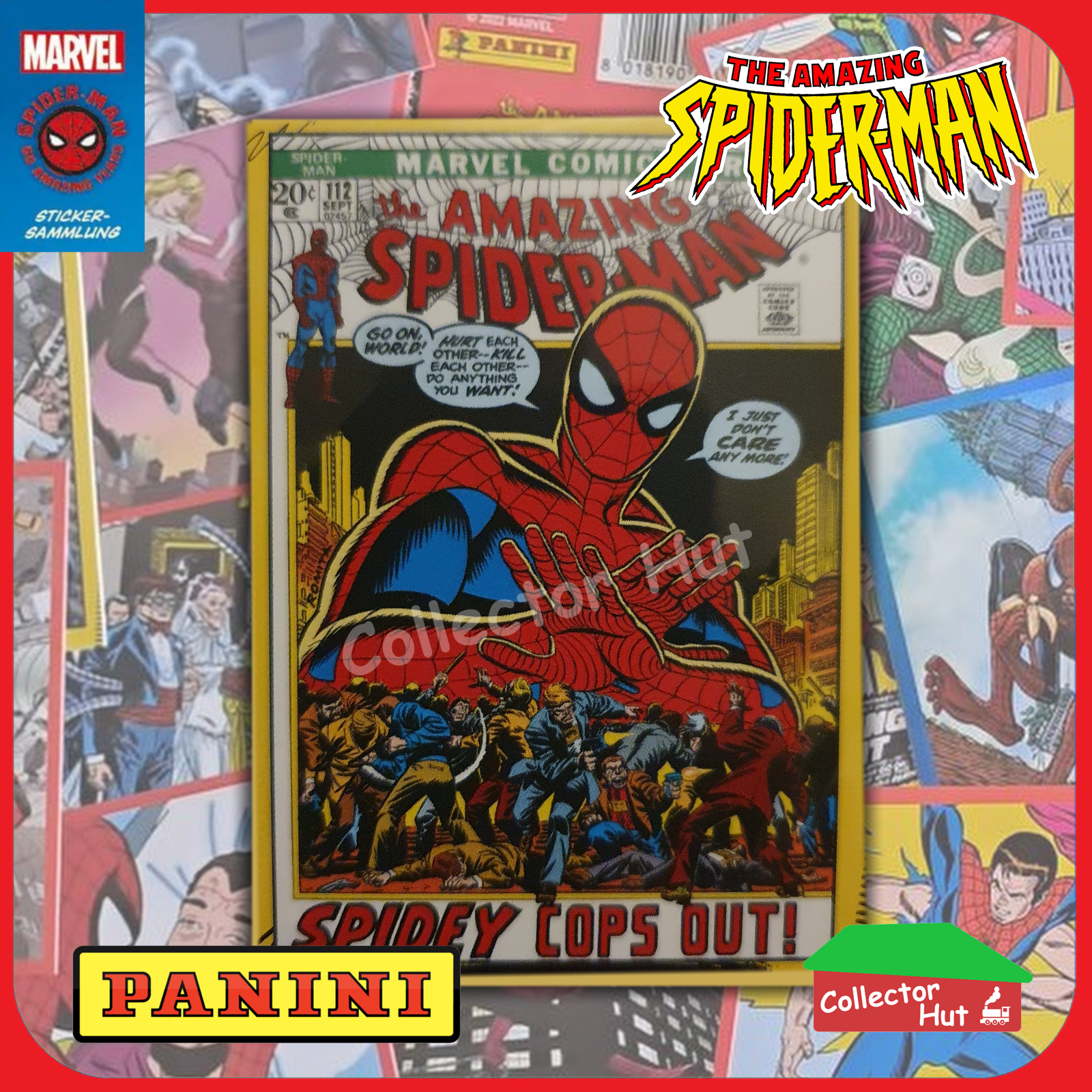 Panini The Amazing Spider-Man 60th Anniversary Trading Cards Singles 1-60