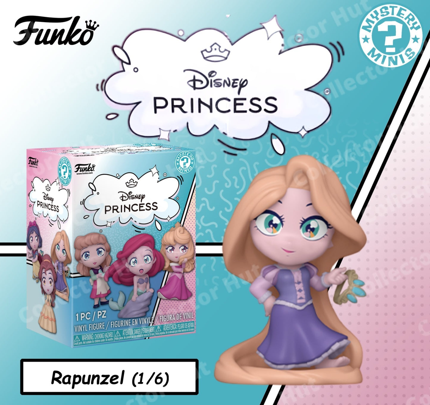 Funko Mystery Minis Disney Princess MANGA Mini Figurines (You Choose)