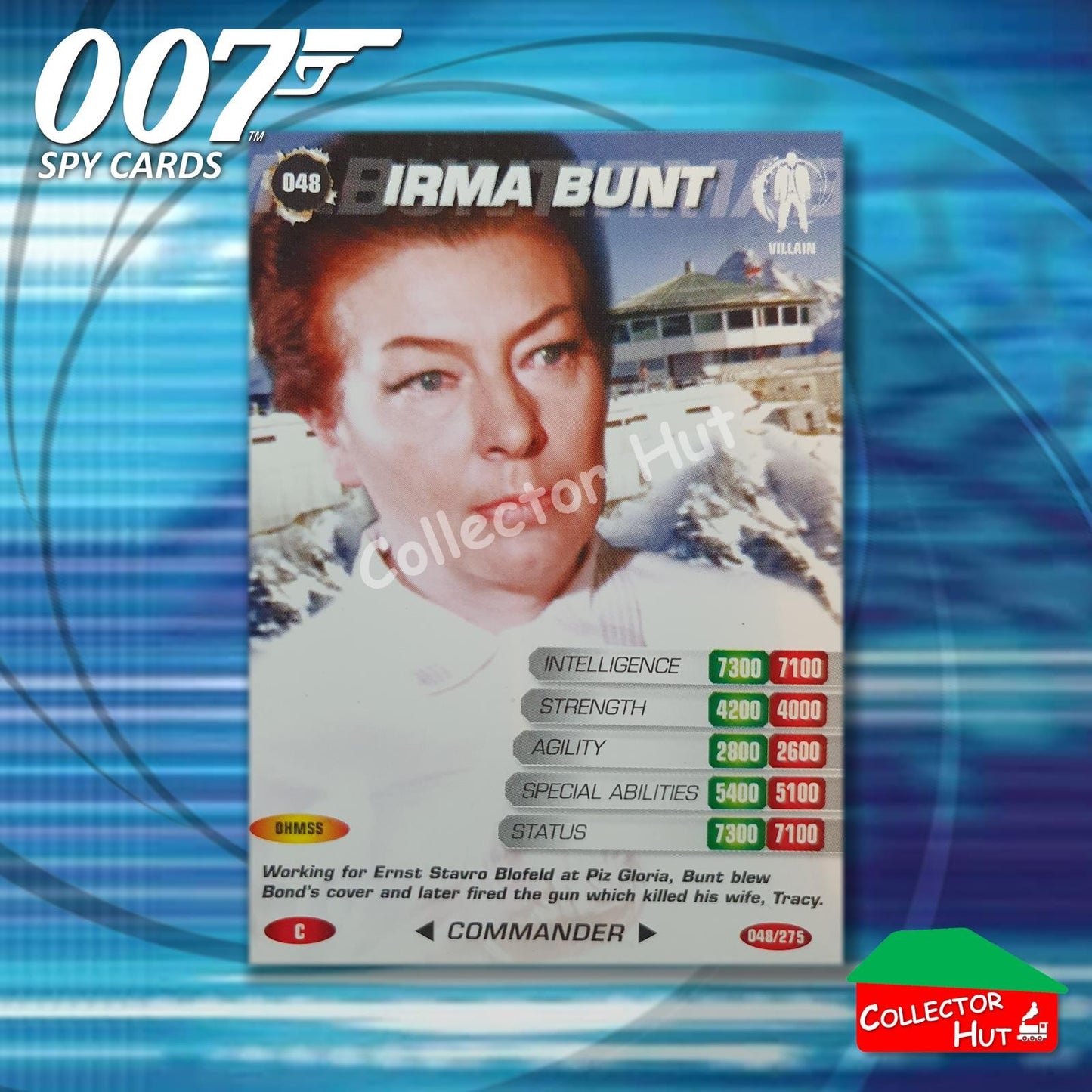 James Bond 007 Commander Spy Cards BASE COMMON YOU CHOOSE