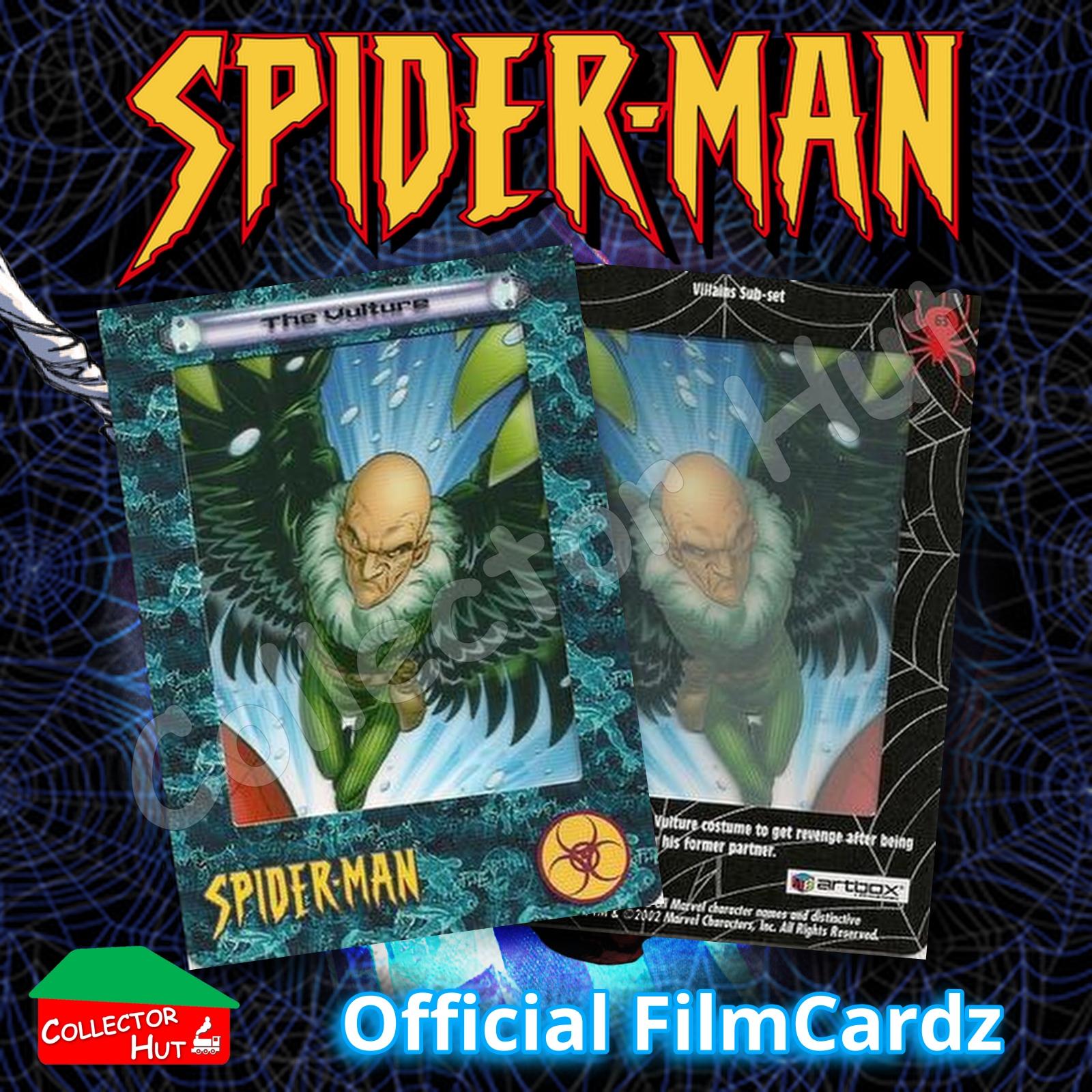 Marvel Spider-Man 2002 Artbox FilmCardz Choose Your Card!