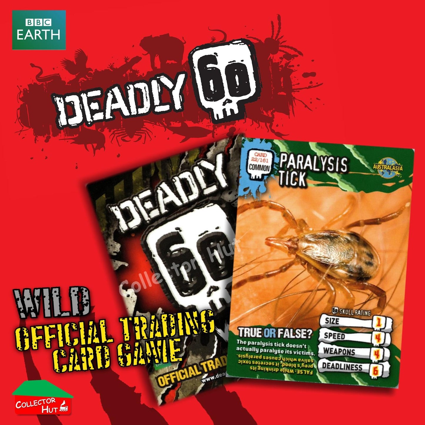 CBBC Deadly 60 WILD Trading Cards  Choose Your Cards