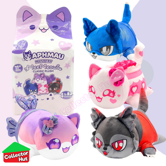 Aphmau MeeMeows Mystery 28cm 11" Plush Aphmau & Friends IDENTIFIED You Choose