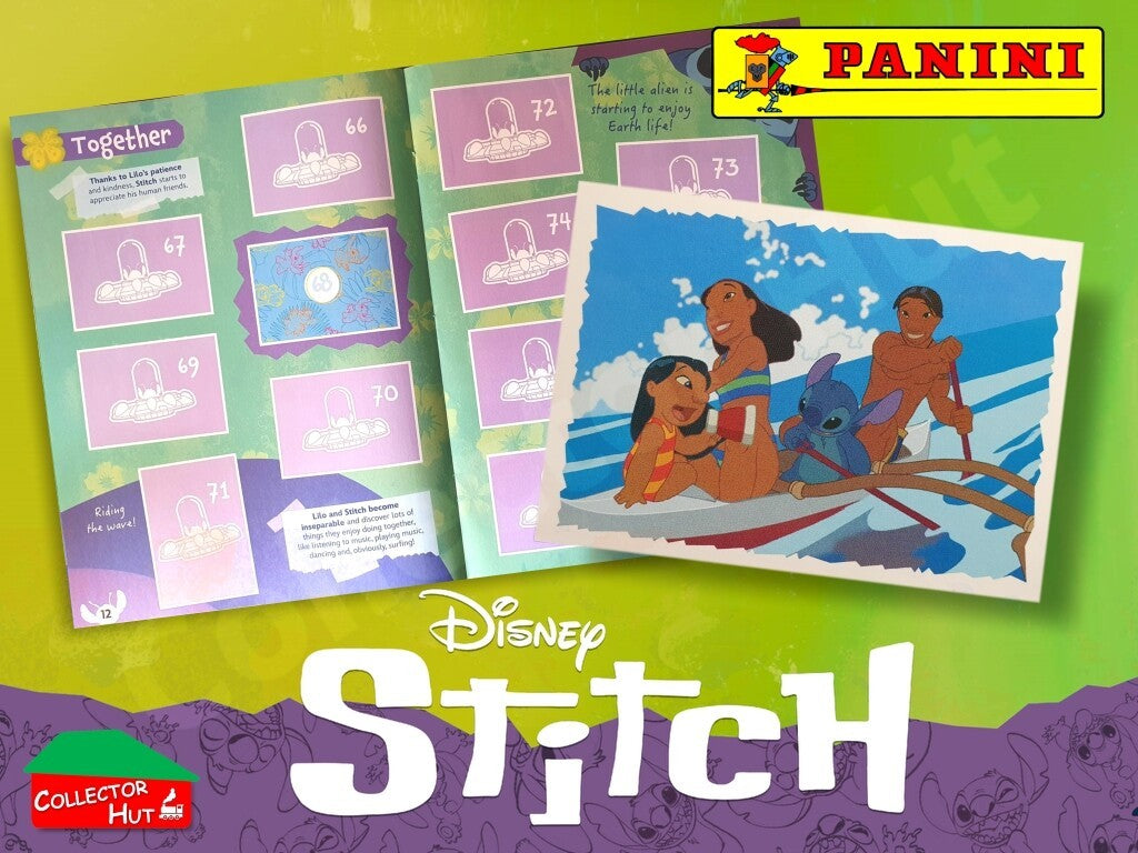 Panini Disney Stitch Single Stickers Lilo & Stitch 2024