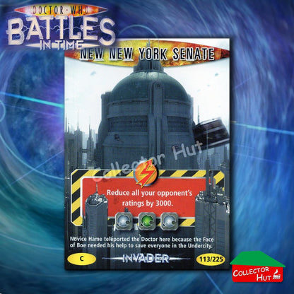 DOCTOR WHO Battles in Time #376-600 INVADER RARE & COMMON CARDS YOU CHOOSE