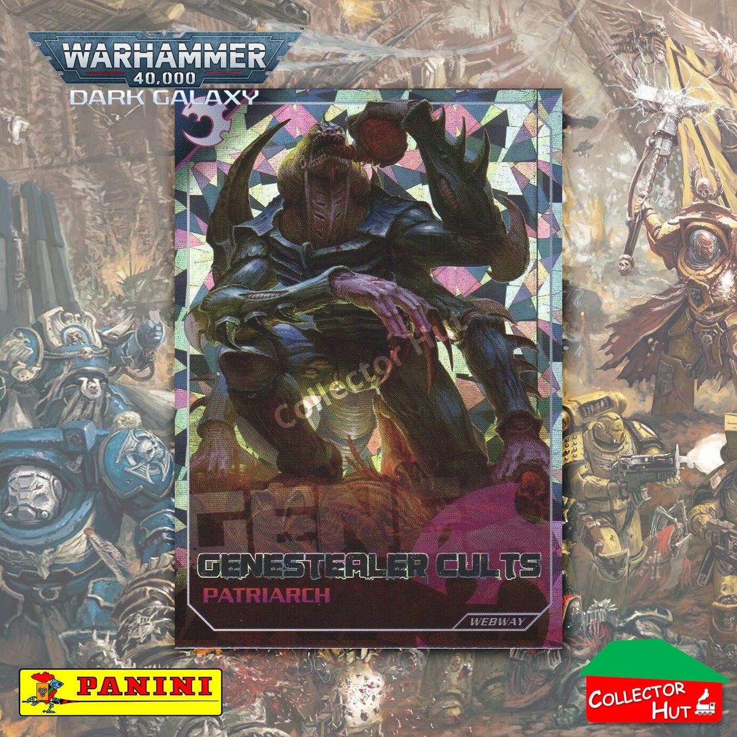 PANINI Warhammer 40,000 Dark Galaxy Webway Inferno Adamantium Limited FOIL Cards