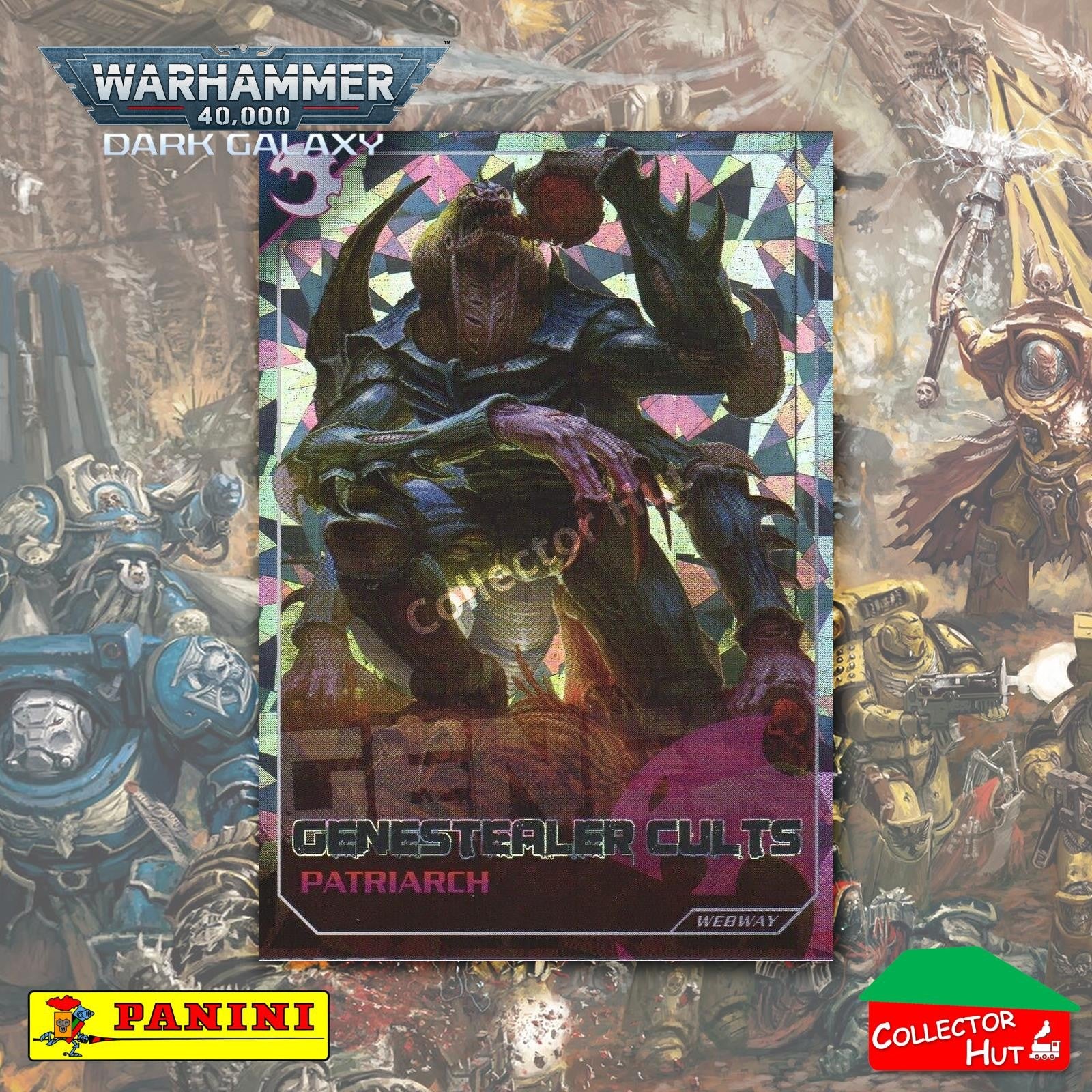 PANINI Warhammer 40,000 Dark Galaxy Webway Inferno Adamantium Limited FOIL Cards