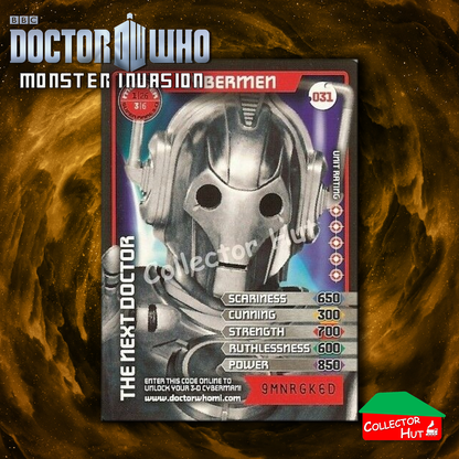 DOCTOR WHO Monster Invasion SUPER & ULTRA RARE Cards YOU CHOOSE