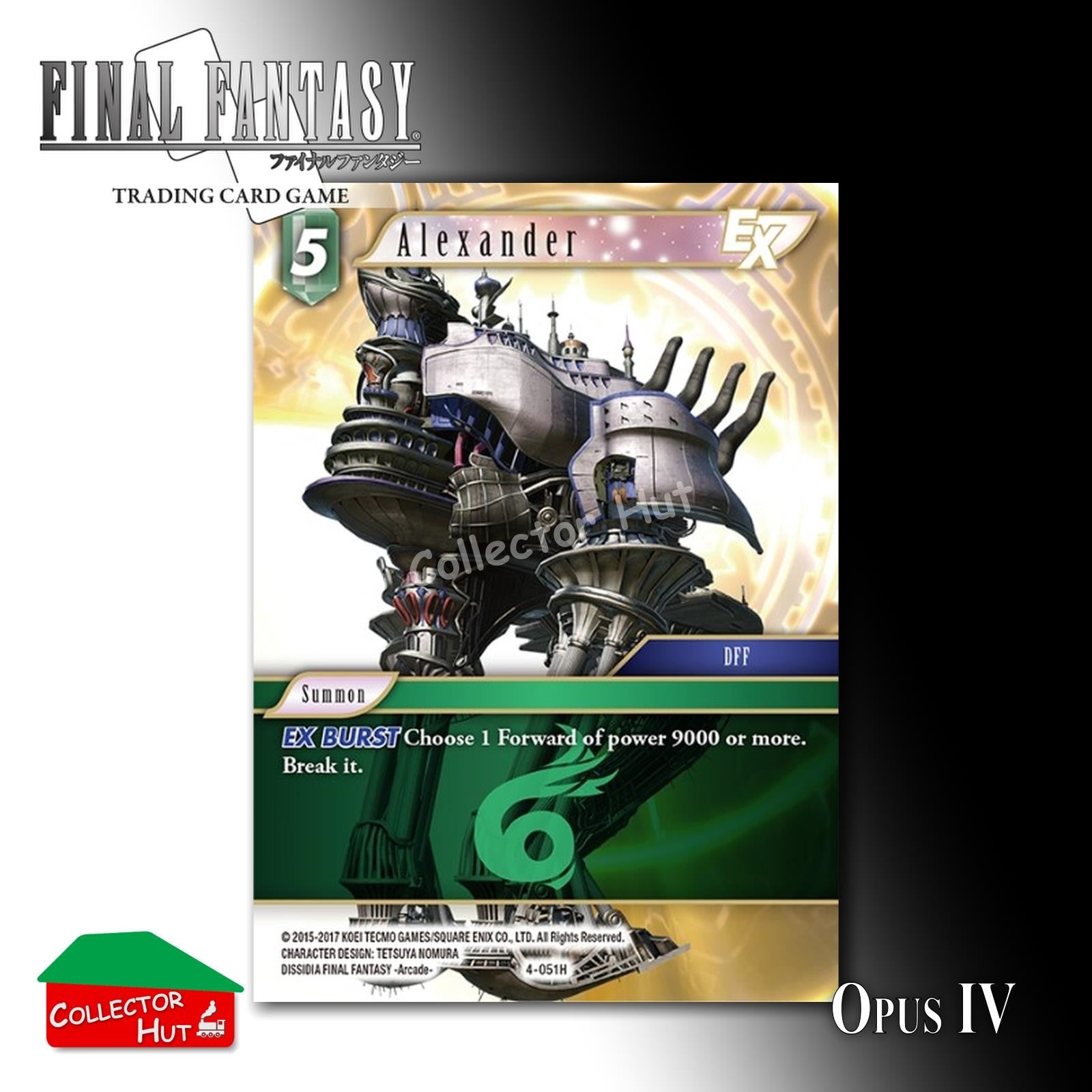 Final Fantasy Trading Card Game OPUS IV 4 Singles You Choose