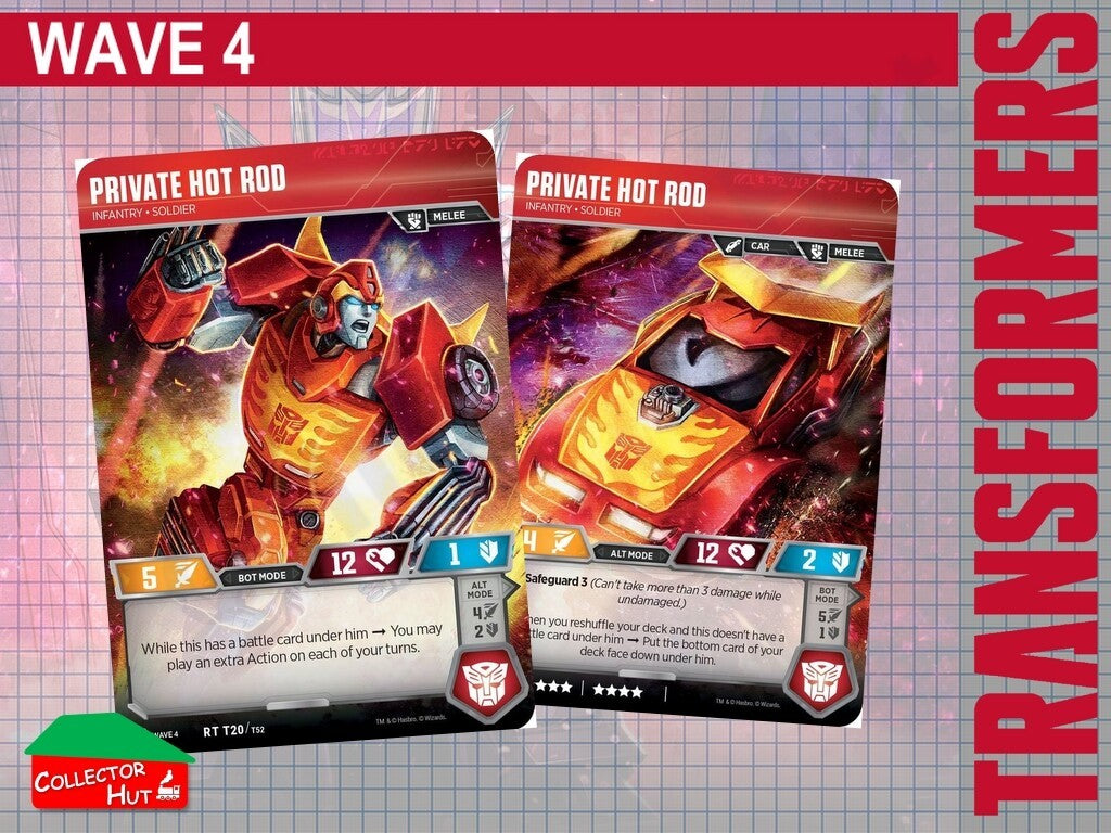 Transformers TCG CHARACTER Trading Cards All Waves
