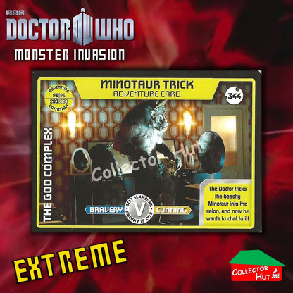 DOCTOR WHO Monster Invasion EXTREME Cards 166-344 New Fresh & Sleeved YOU CHOOSE