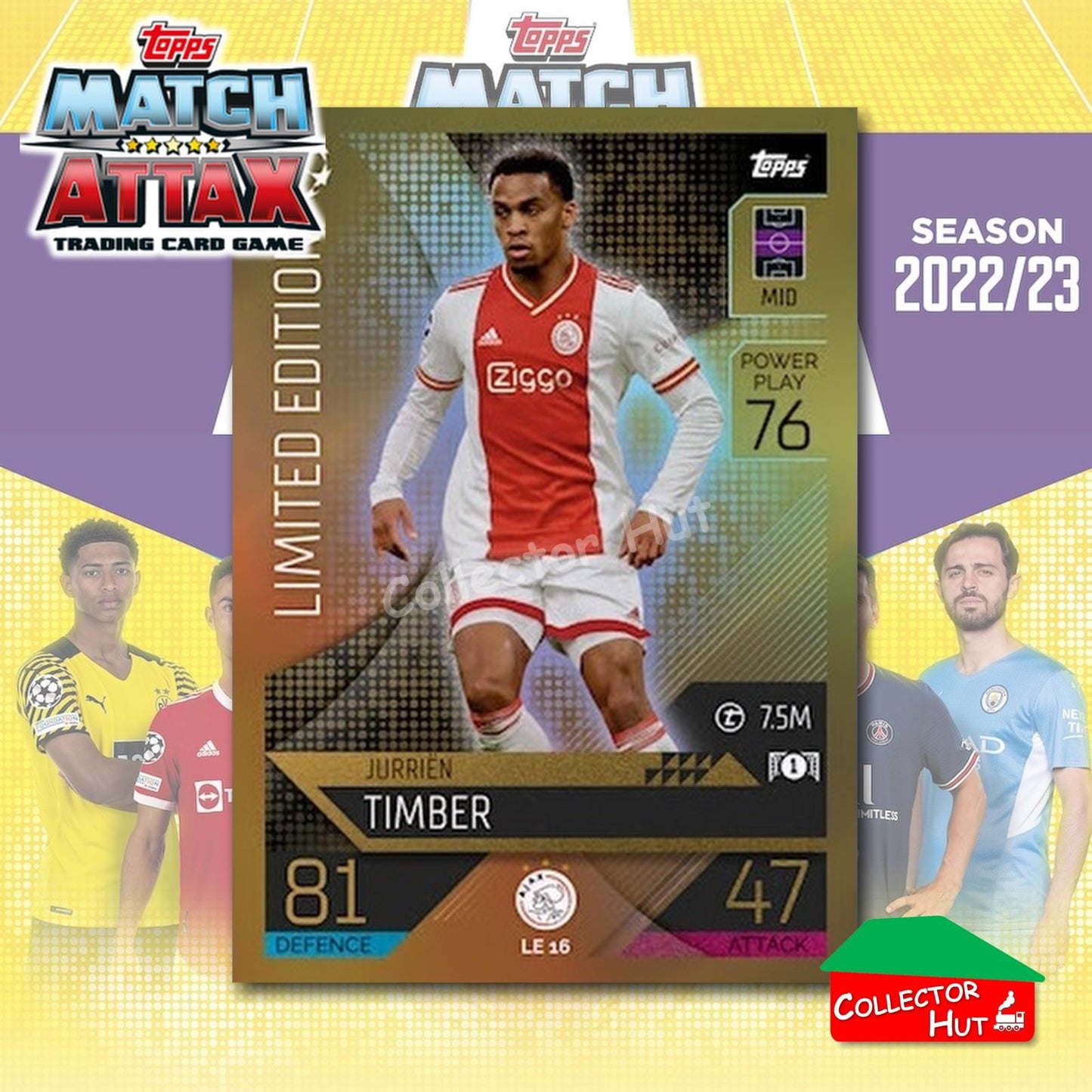 Topps Match Attax EuropA Champions League 2022/23 FOIL LEGEND LIMITED CARDS