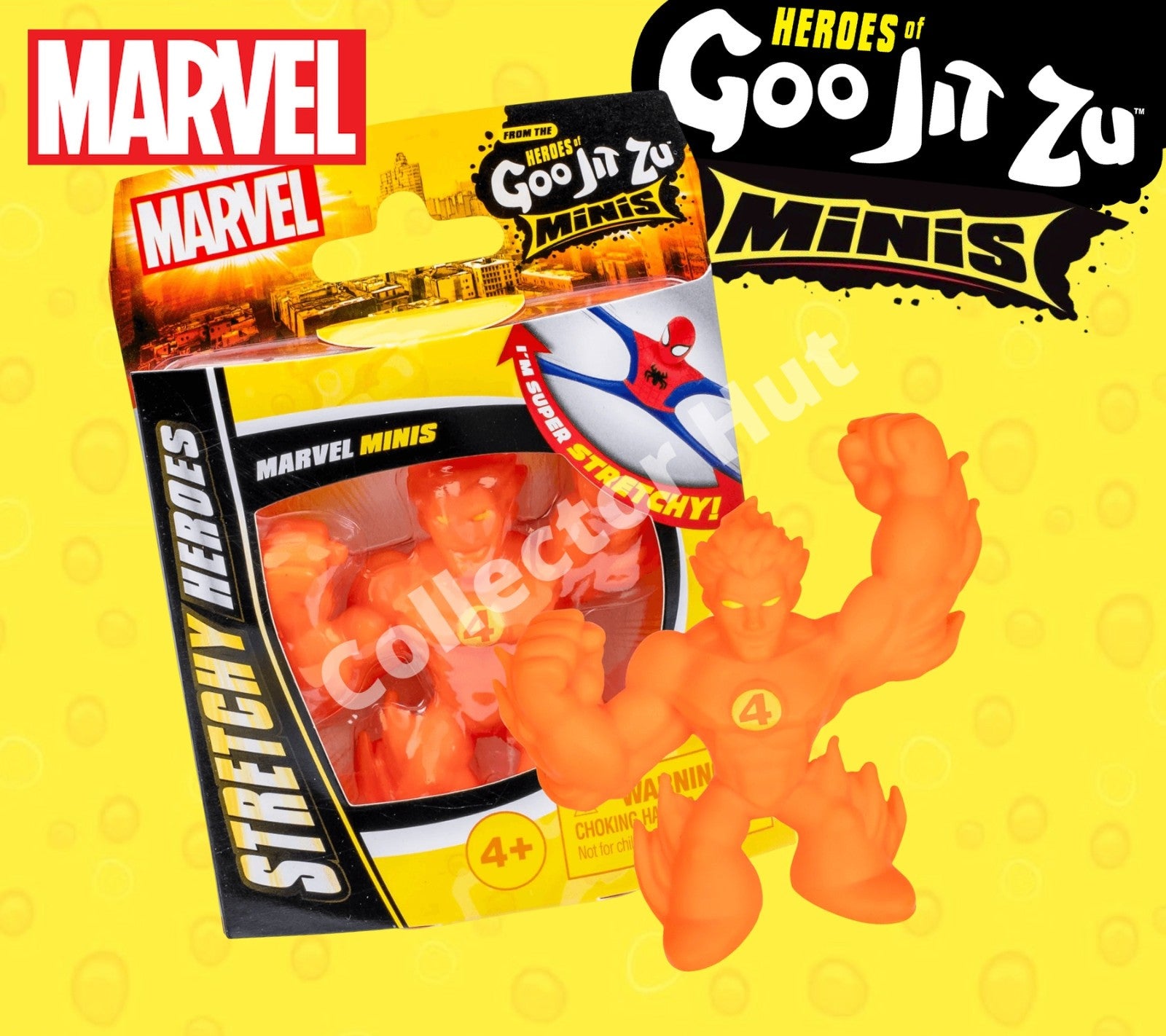 Heroes of Goo Jit Zu Minis Marvel Stretchy Sensory Toys to Collect!