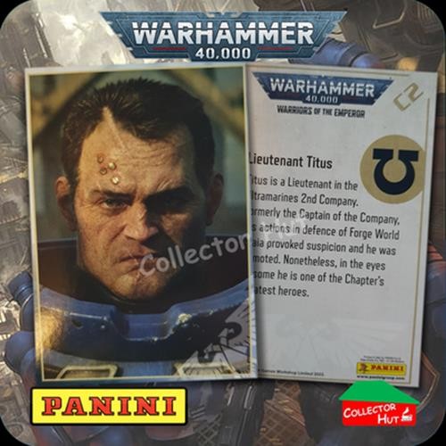PANINI Warhammer 40,000 40k Warriors of the Emperor Trading Cards You Choose