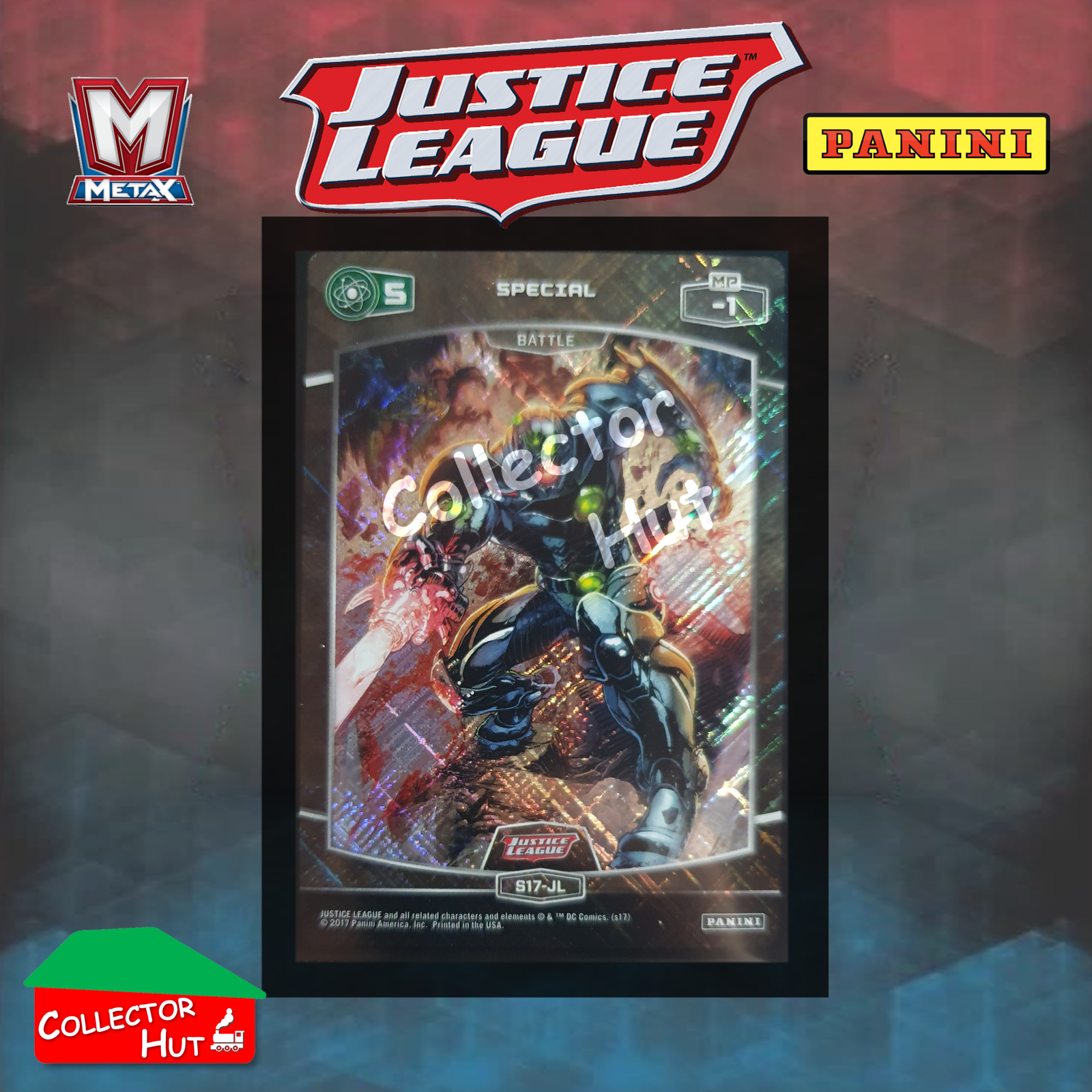 Panini MetaX DC Justice League Foil Cards S1-S72 Choose Your Card