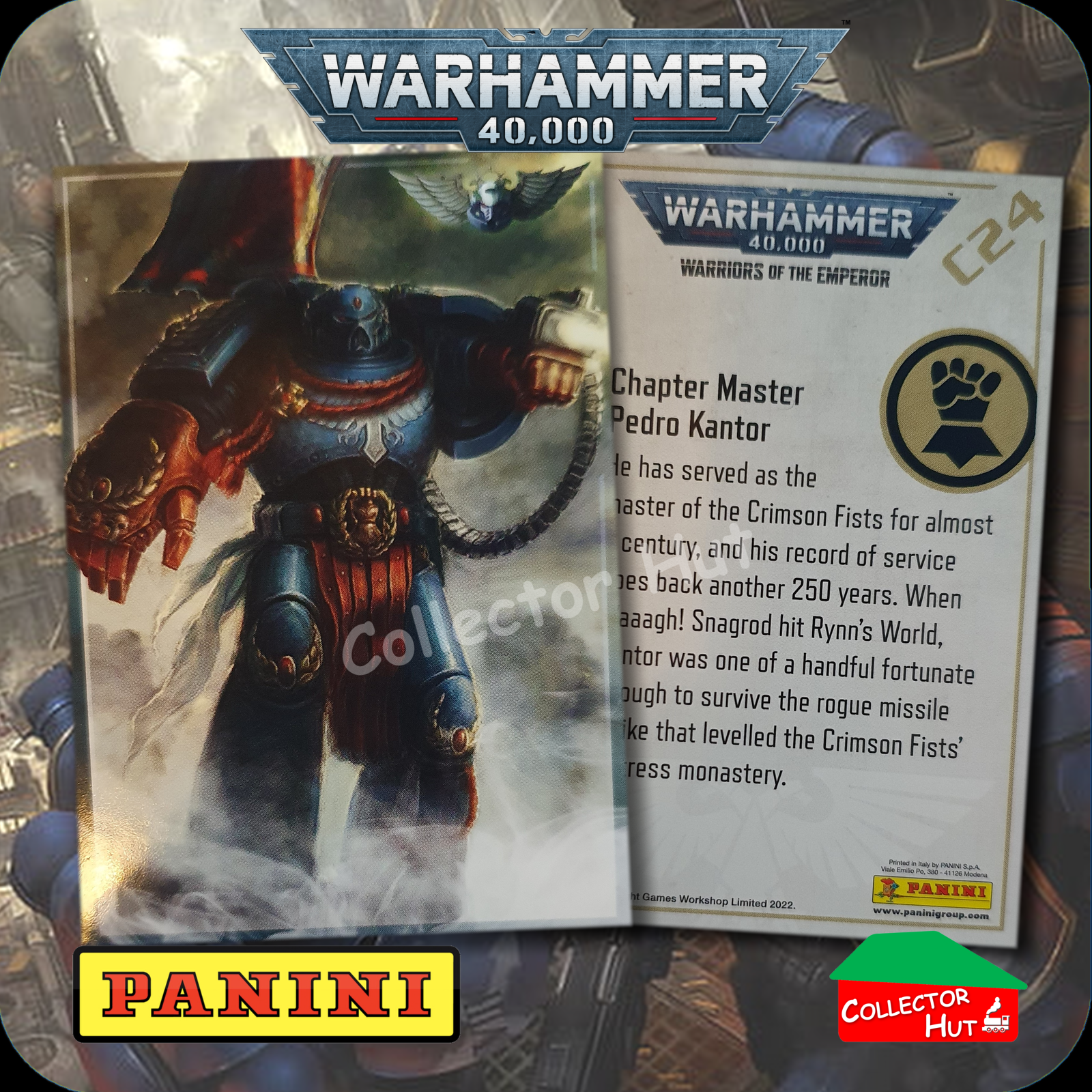 PANINI Warhammer 40,000 40k Warriors of the Emperor Trading Cards You Choose