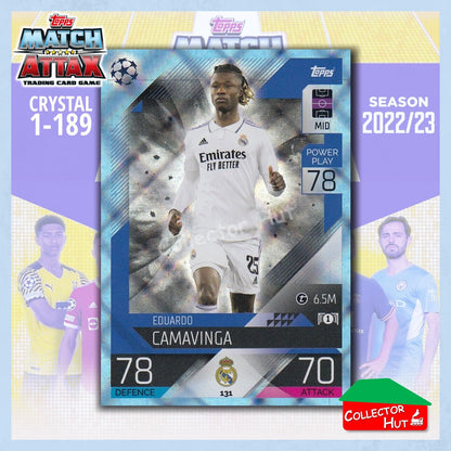Topps Match Attax Europa Champions League 2022/23 Crystal Parallel Cards 1-189