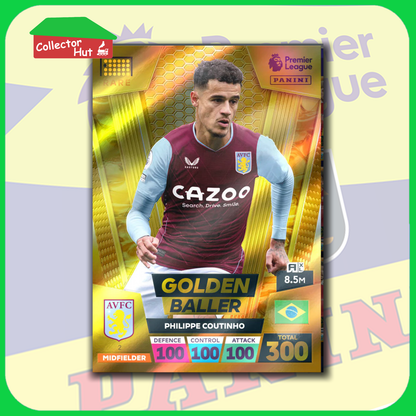 Panini Adrenalyn XL Premier League 2023 2022/23 GOLDEN BALLER, LIMITED EDITION