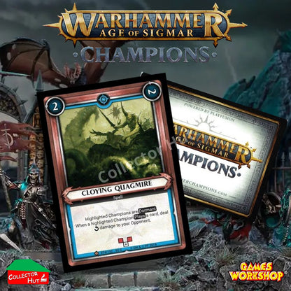 Warhammer Age of Sigmar: Champions Wave 3 SAVAGERY Trading Cards CHOOSE SINGLES