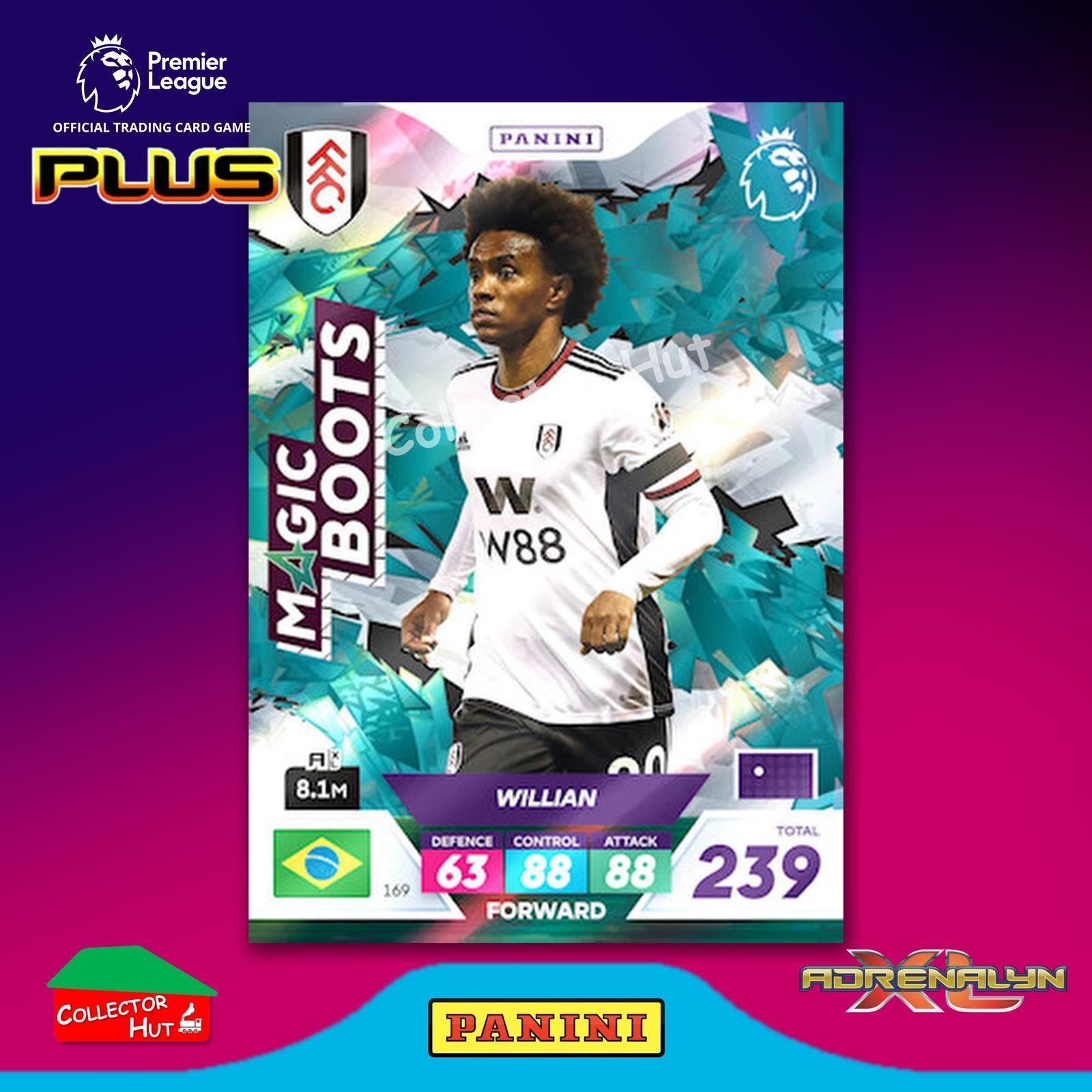 Panini Premier League Adrenalyn XL PLUS 2023 2022/23 Base Cards #10 - #189