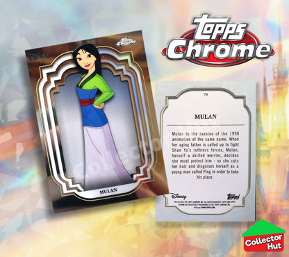 Disney Topps Chrome 2024 Base Cards 1-200 Pick Singles to Complete Your Set