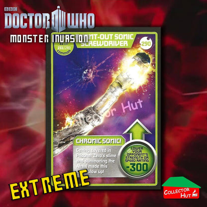 DOCTOR WHO Monster Invasion EXTREME Cards 166-344 New Fresh & Sleeved YOU CHOOSE