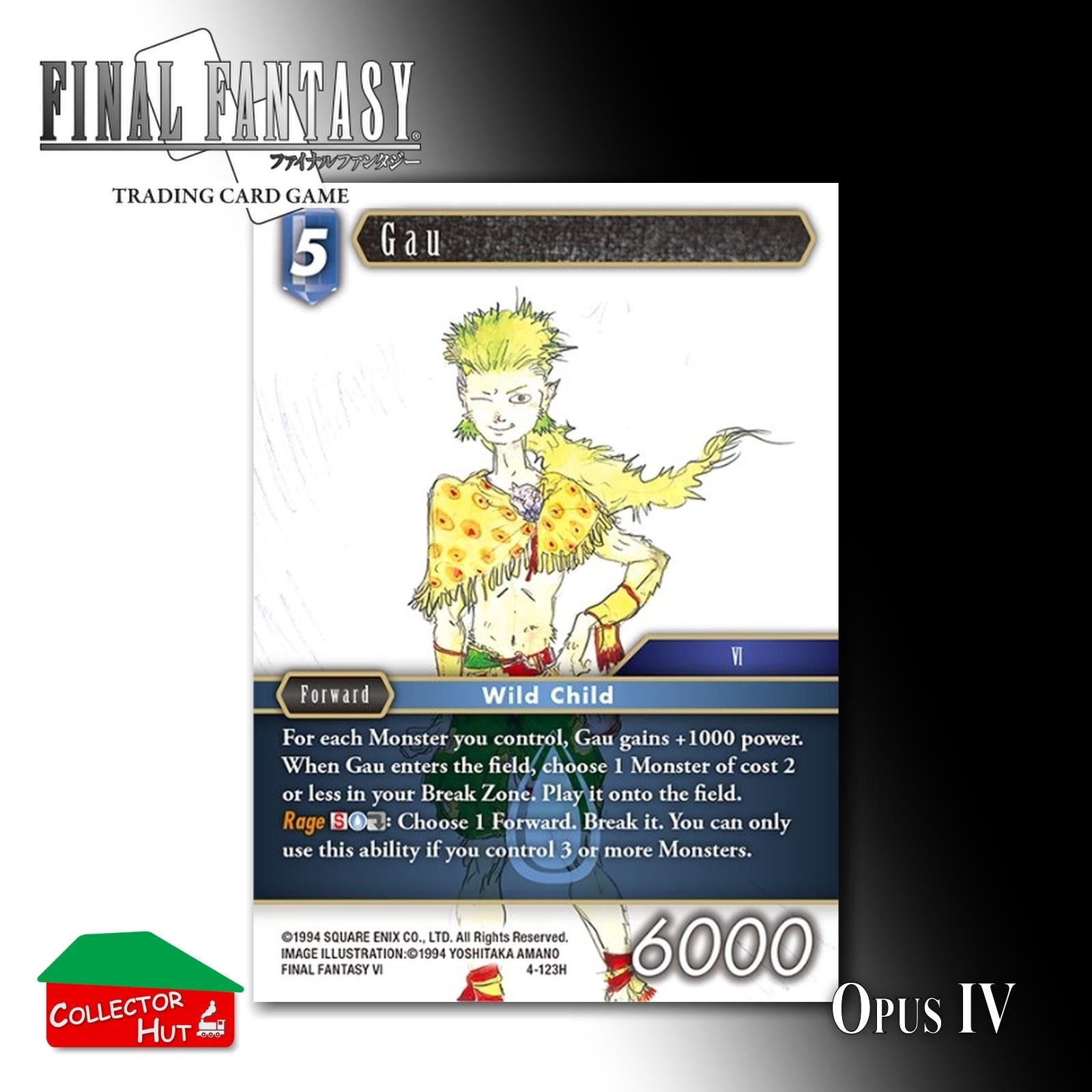 Final Fantasy Trading Card Game OPUS IV 4 FOIL CARDS You Choose