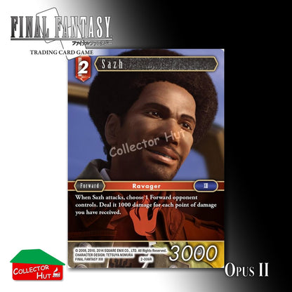 Final Fantasy Trading Card Game OPUS II 2 Singles You Choose