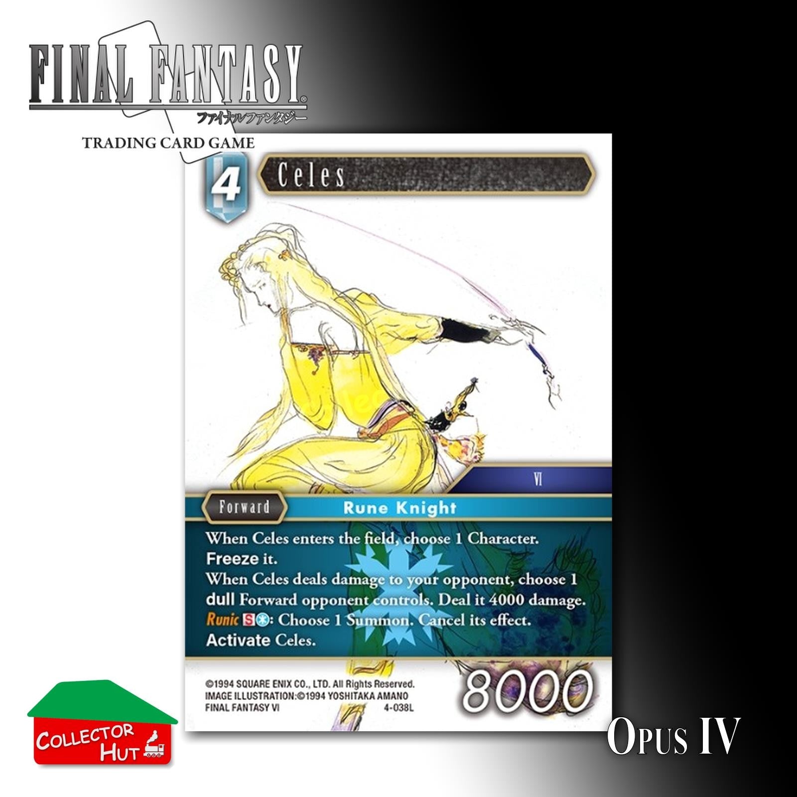 Final Fantasy Trading Card Game OPUS IV 4 FOIL CARDS You Choose
