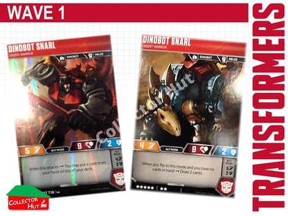 Transformers TCG CHARACTER Trading Cards All Waves
