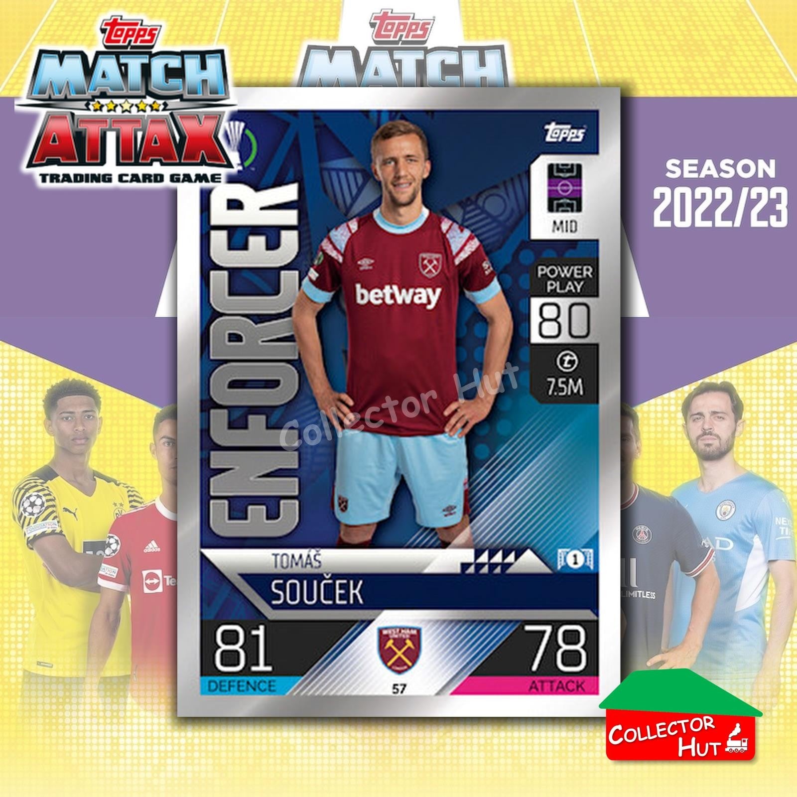Topps Match Attax Europa Champions League 2022/23 TCG Trading Cards Base 1-189
