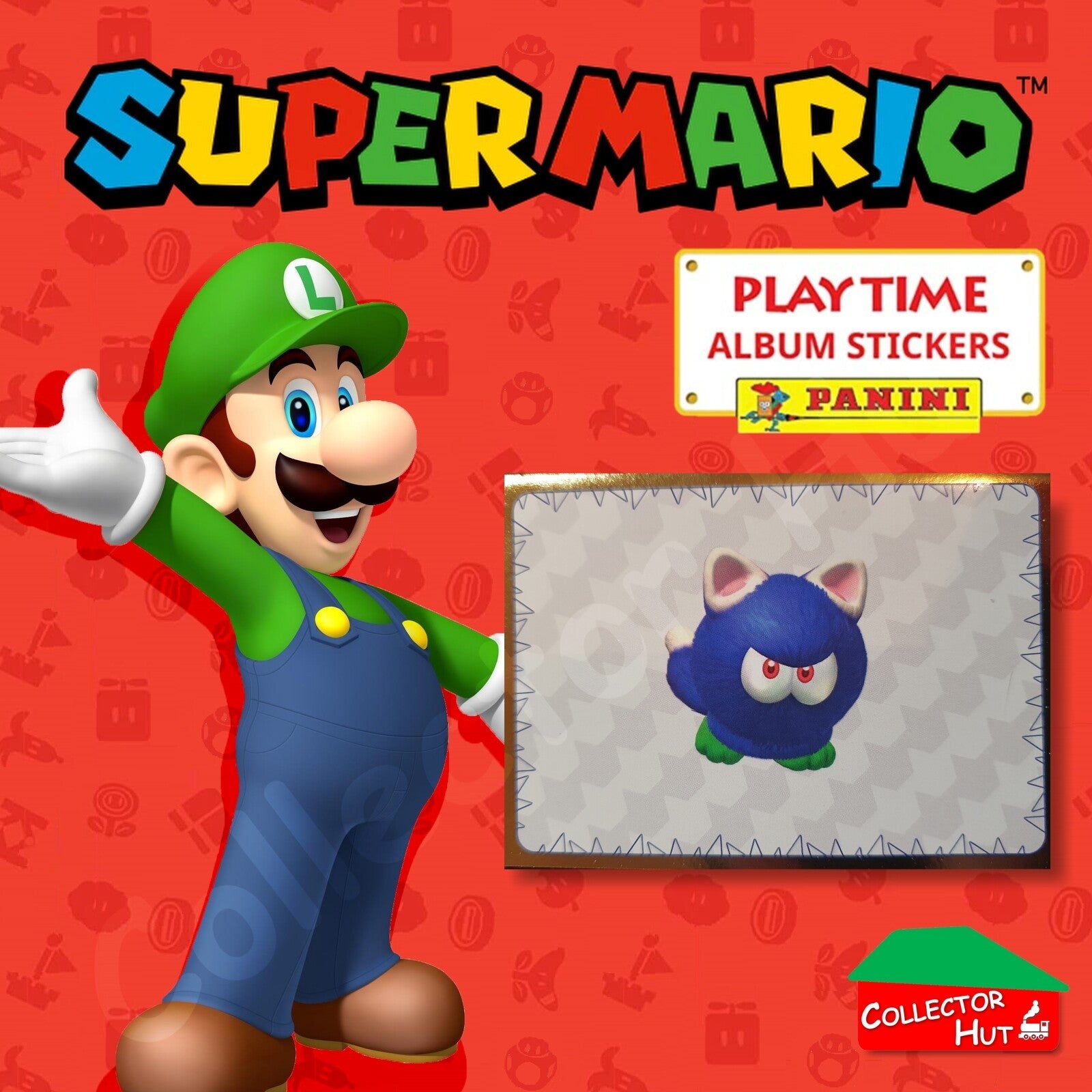 Panini Super Mario Playtime Limited Edition Cards & Parallel Stickers