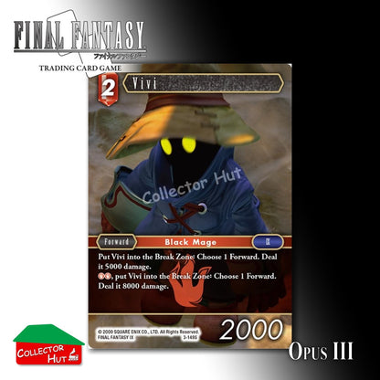 Final Fantasy Trading Card Game OPUS III 3 FOIL CARDS You Choose