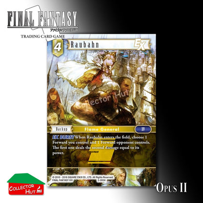 Final Fantasy Trading Card Game OPUS II 2 Singles You Choose