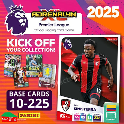 Panini Adrenalyn XL Premier League 2025 2024/25 Base & Foils #10-225