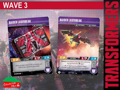 Transformers TCG CHARACTER Trading Cards All Waves