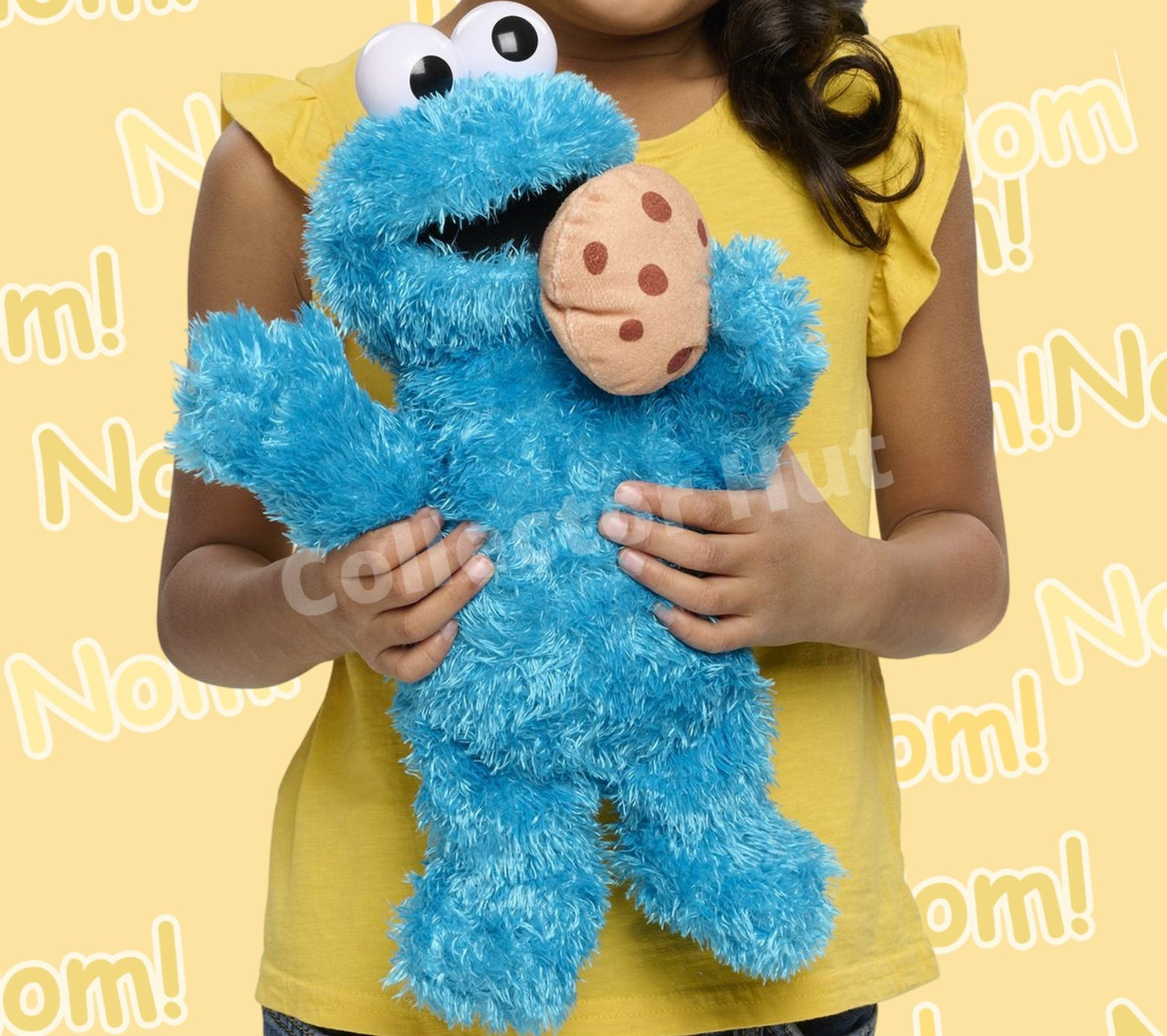 Sesame Street Nom Nom Cookie Monster 13.5" Interactive Plush Toy