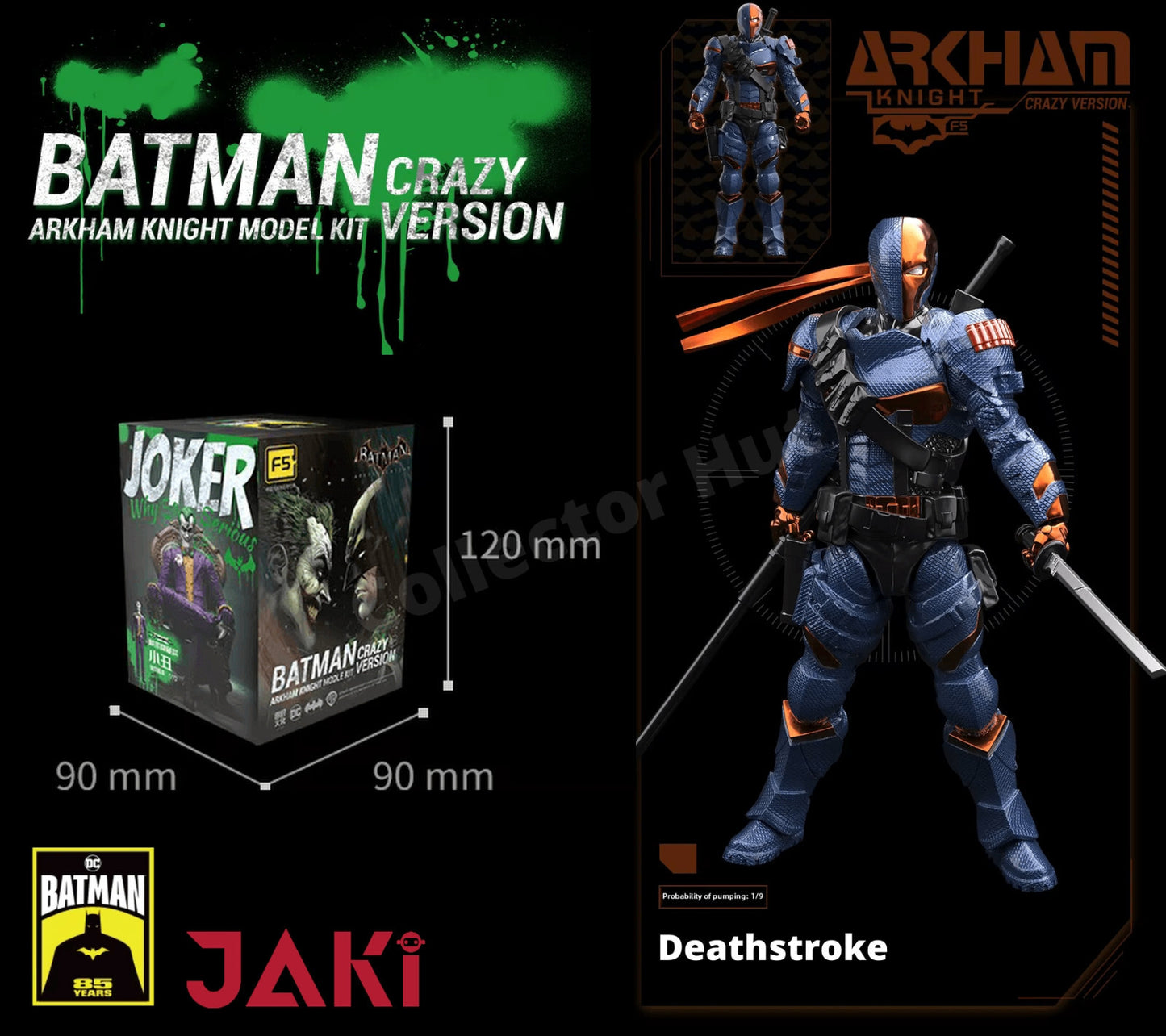 Batman Arkham Knight Model Kits 3.75" F5 Jaki